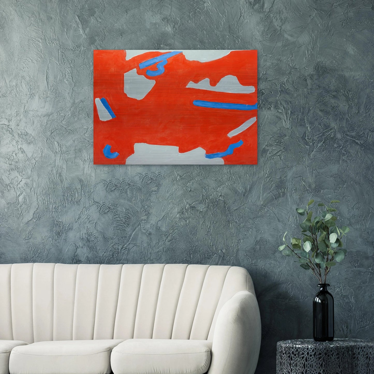 Untitled - 1971 - Betty Parsons Brushed Aluminum Print - 70x100 cm / 28x40 inches | Betty Parsons Aluminum Print | Betty Parsons Prints