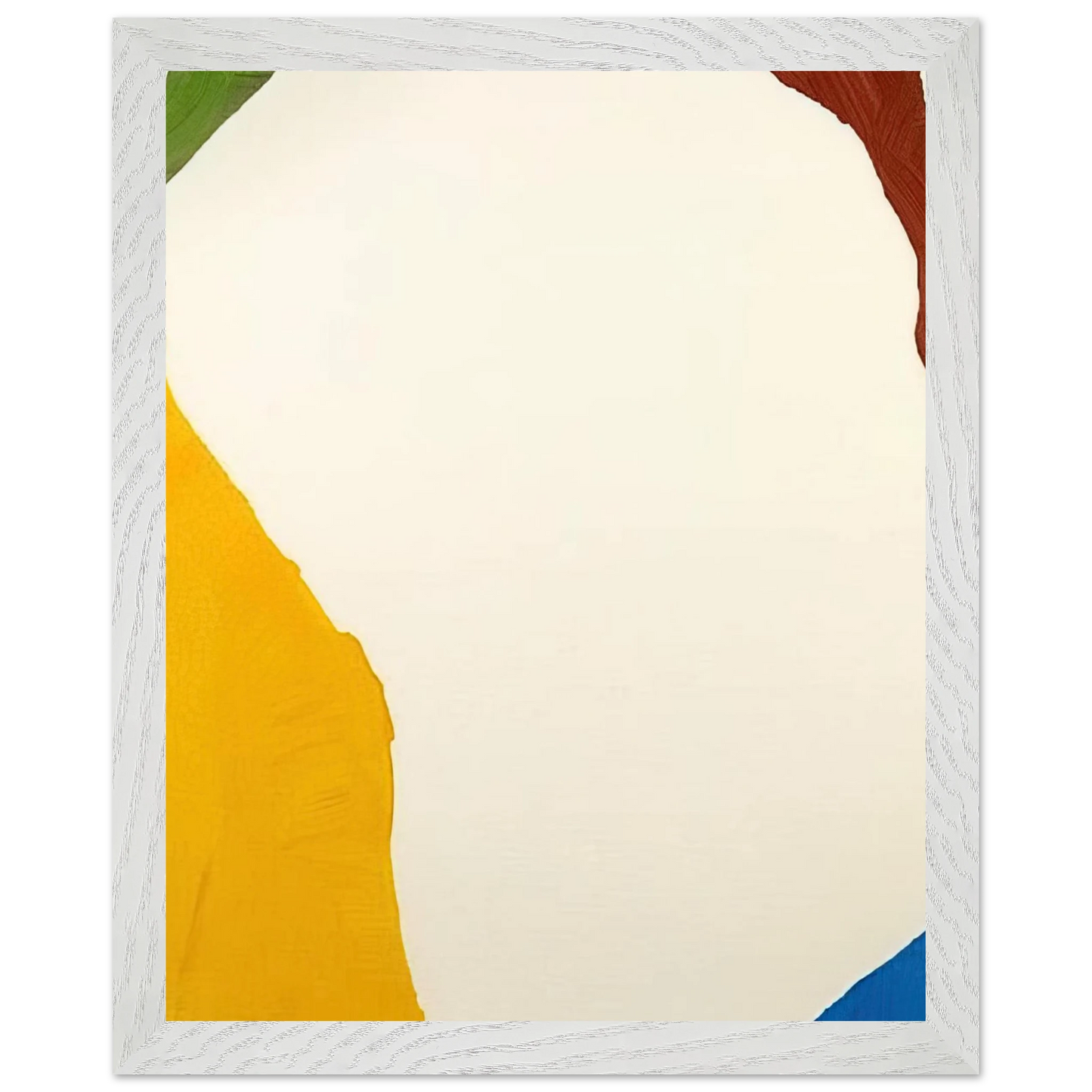 Helen Frankenthaler - Wind Directions - 1970 Wall art - A3 (29.7 x 42 cm) - Premium Wooden Framed Poster With Fine Art Paper-canvas - Wood frame