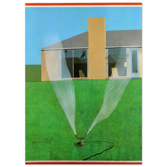 David Hockney - David Hockney Wall art - 15x20 cm / 6x8 inches - Fine Art Poster-canvas - -