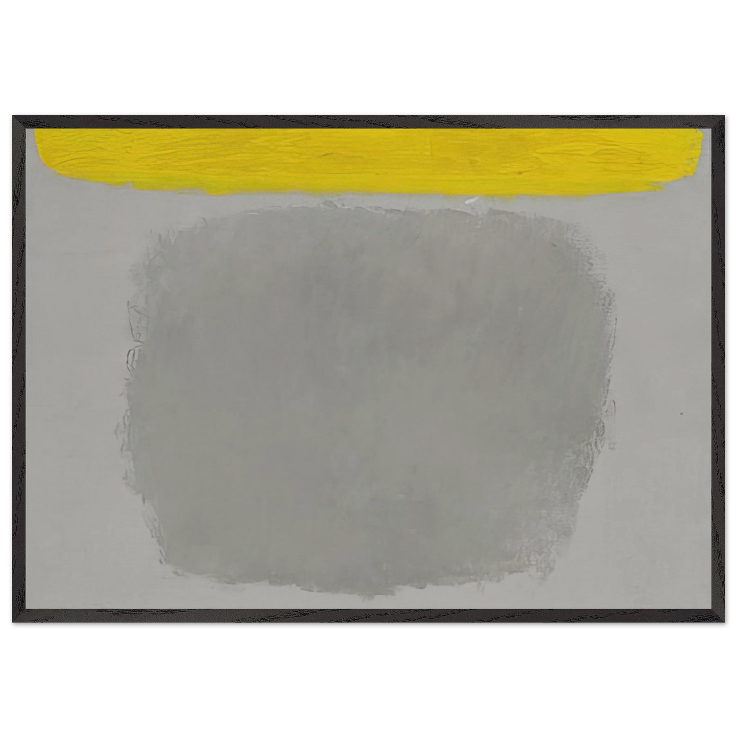 Untitled - 1964 N3 - Ray Parker 70x100 cm / 28x40 inches Framed Art Print – Black Wooden Frame