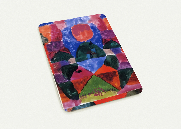 A PRESSURE OF TEGERNSEE 1919 By Paul Klee Pack of 10 Post Cards | Paul Klee Post Cards | A6 (10.5 x 14.8 cm) - 4.1 x 5.8 inches
