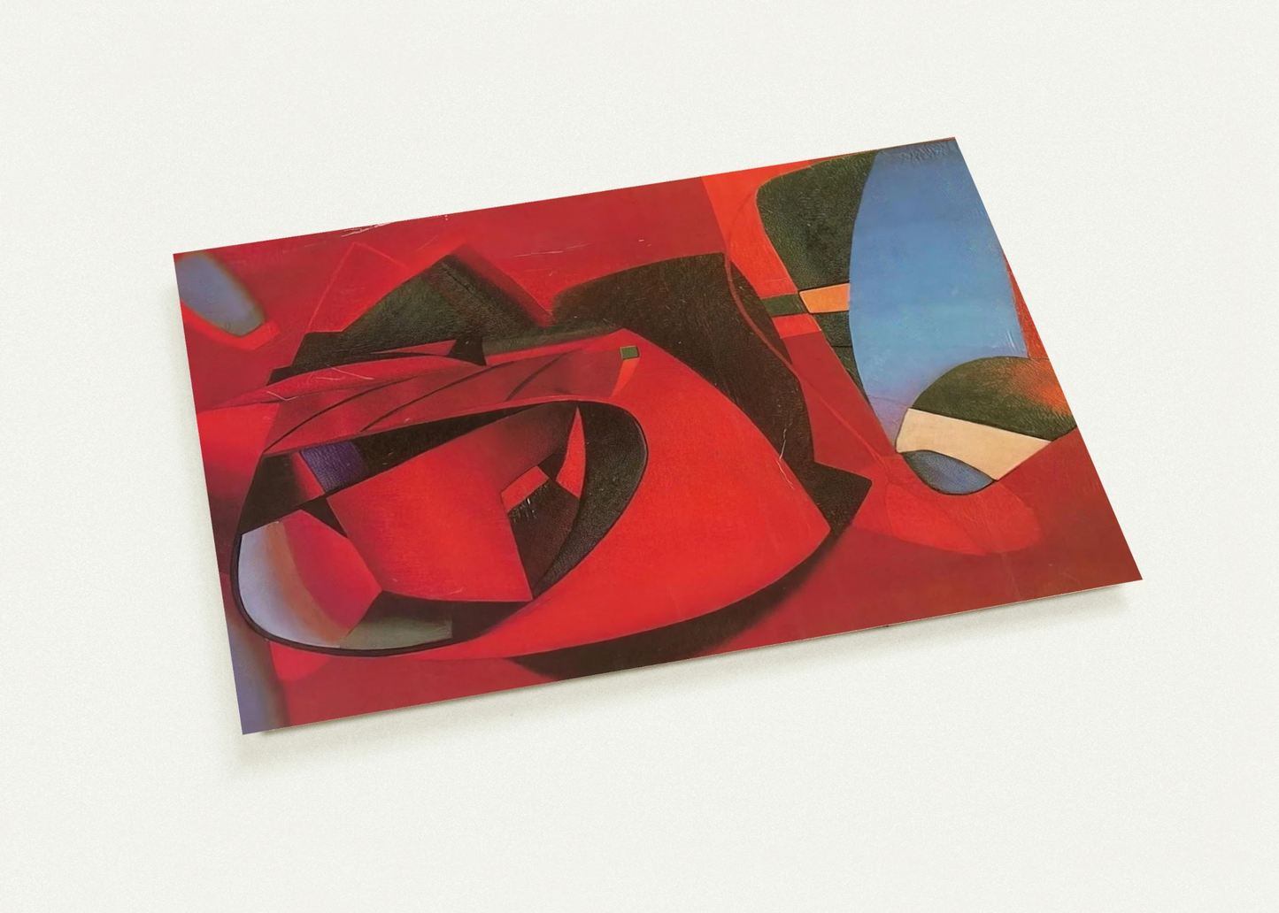 Composition - 1937 By John Ferren Pack of 10 Post Cards | John Ferren Post Cards | A6 (10.5 x 14.8 cm) - 4.1 x 5.8 inches