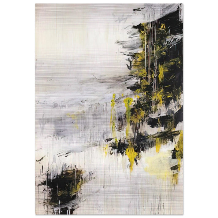 Quattro Stagioni II. Inverno - Cy Twombly Brushed Aluminum Print - 70x100 cm / 28x40 inches | Cy Twombly Aluminum Print | Cy Twombly Prints