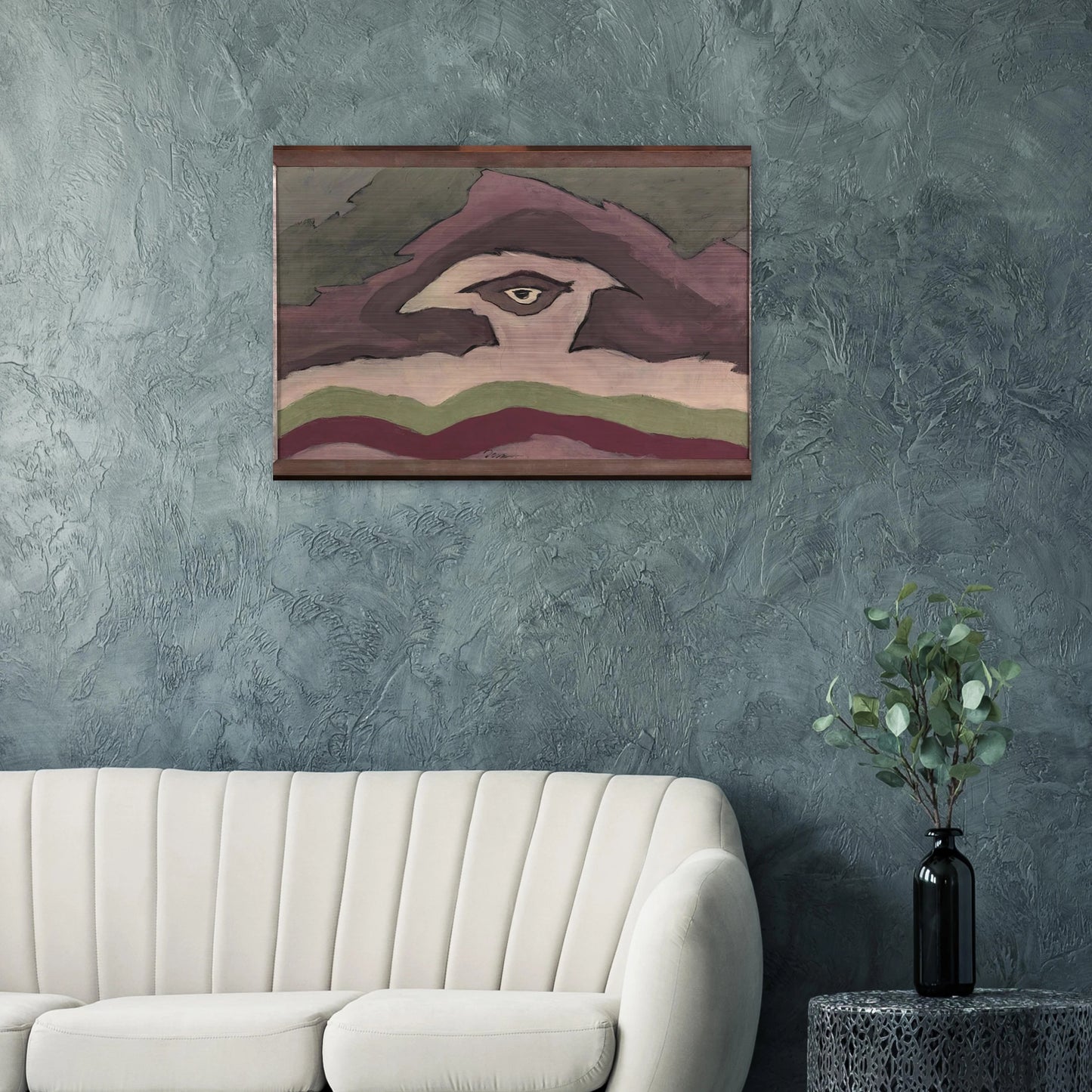 Storm Clouds - 1935 - Arthur Dove Brushed Aluminum Print - 70x100 cm / 28x40 inches | Arthur Dove Aluminum Print | Arthur Dove Prints