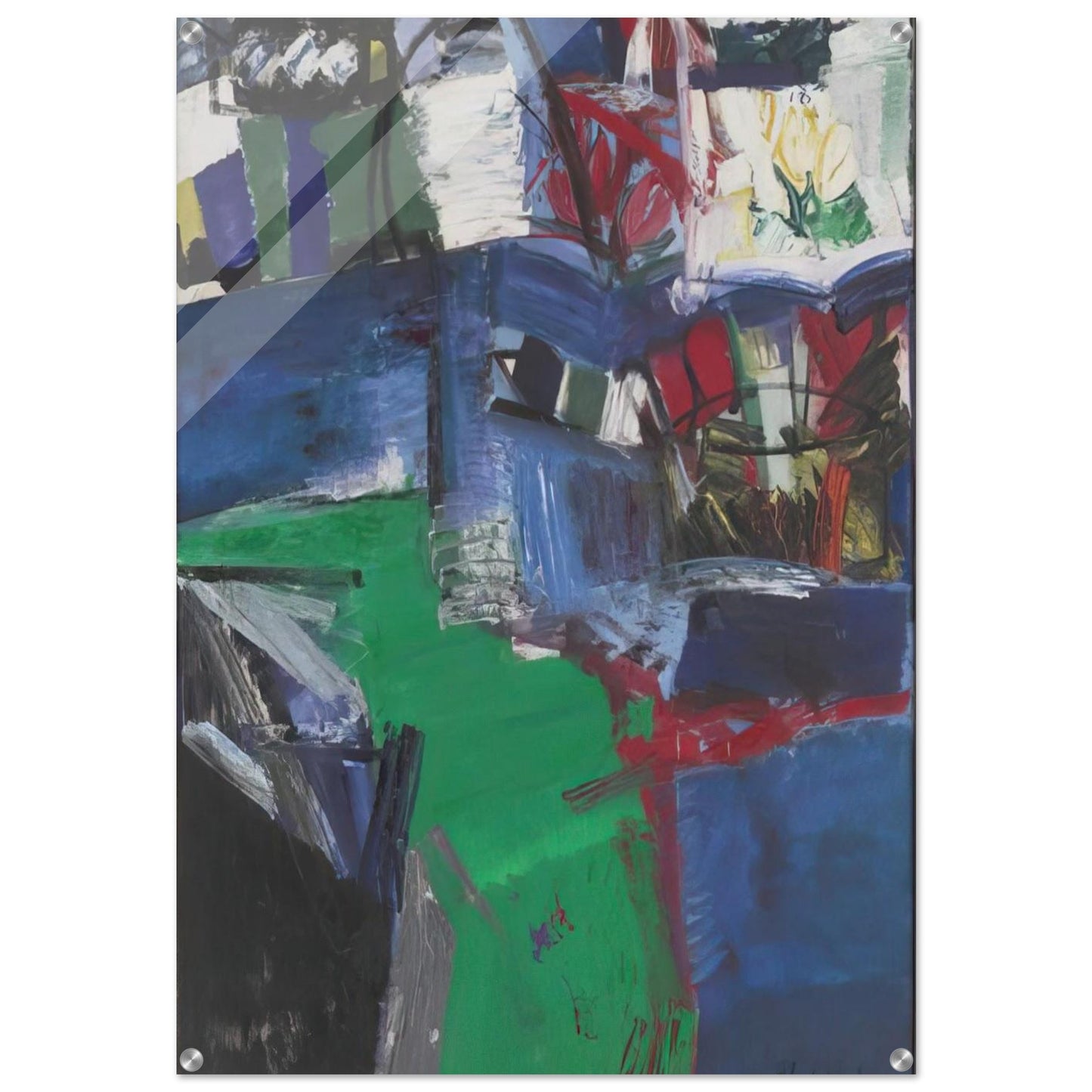 SHINNECOCK CANAL 1957 - Grace Hartigan Acrylic Print - 70x100 cm / 28x40″ inches