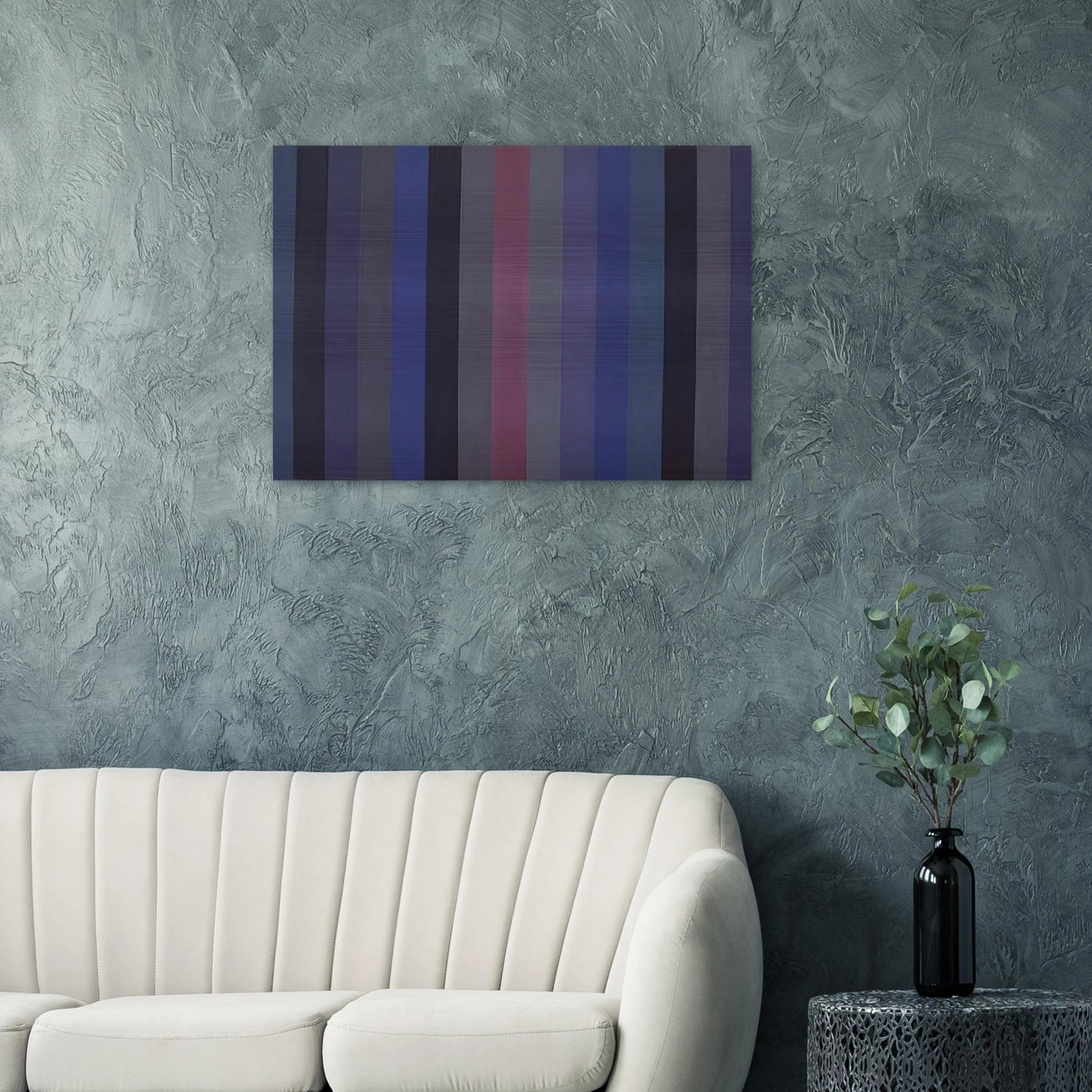 Voodoo - 1984 - Gene Davis Brushed Aluminum Print - 70x100 cm / 28x40 inches | Gene Davis Aluminum Print | Gene Davis Prints