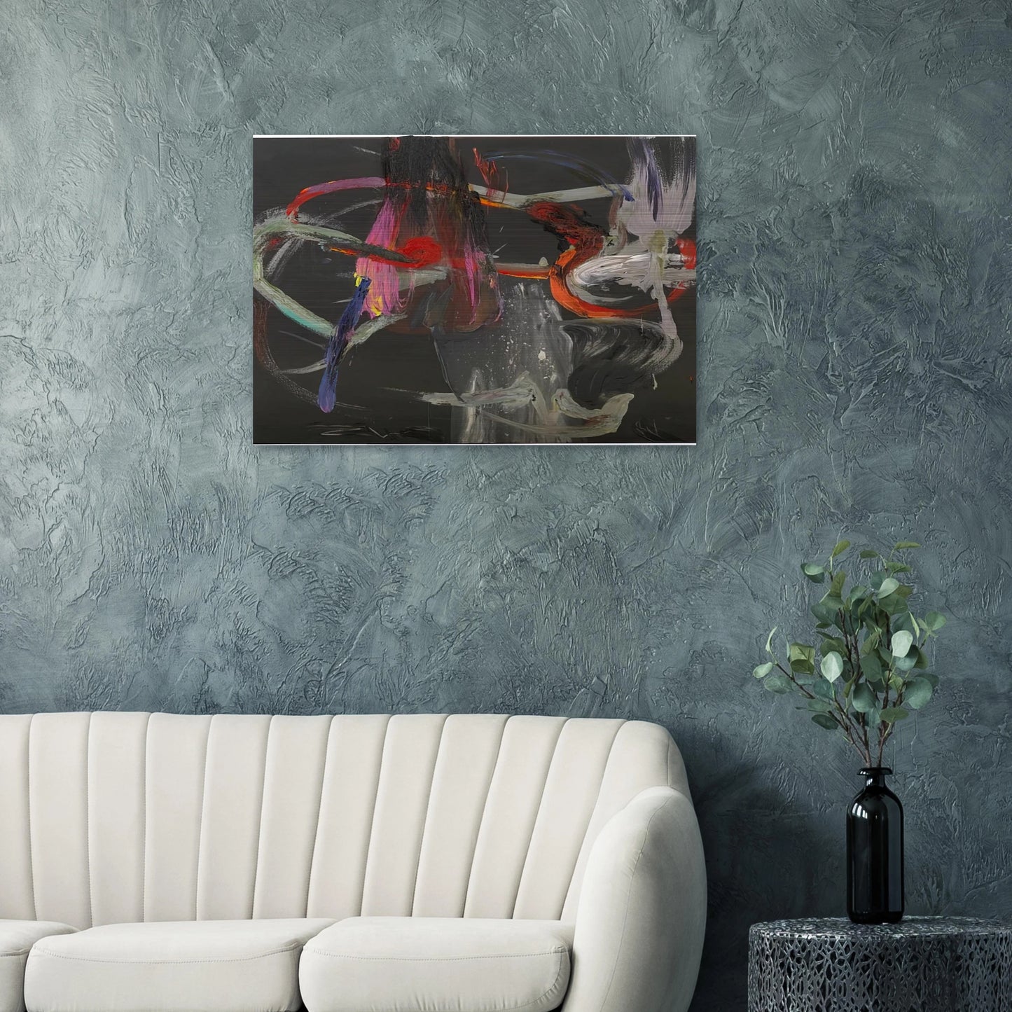 I Saw That #281 - 1984 - Stephen Mueller Brushed Aluminum Print - 70x100 cm / 28x40 inches | Stephen Mueller Aluminum Print | Stephen Mueller Prints