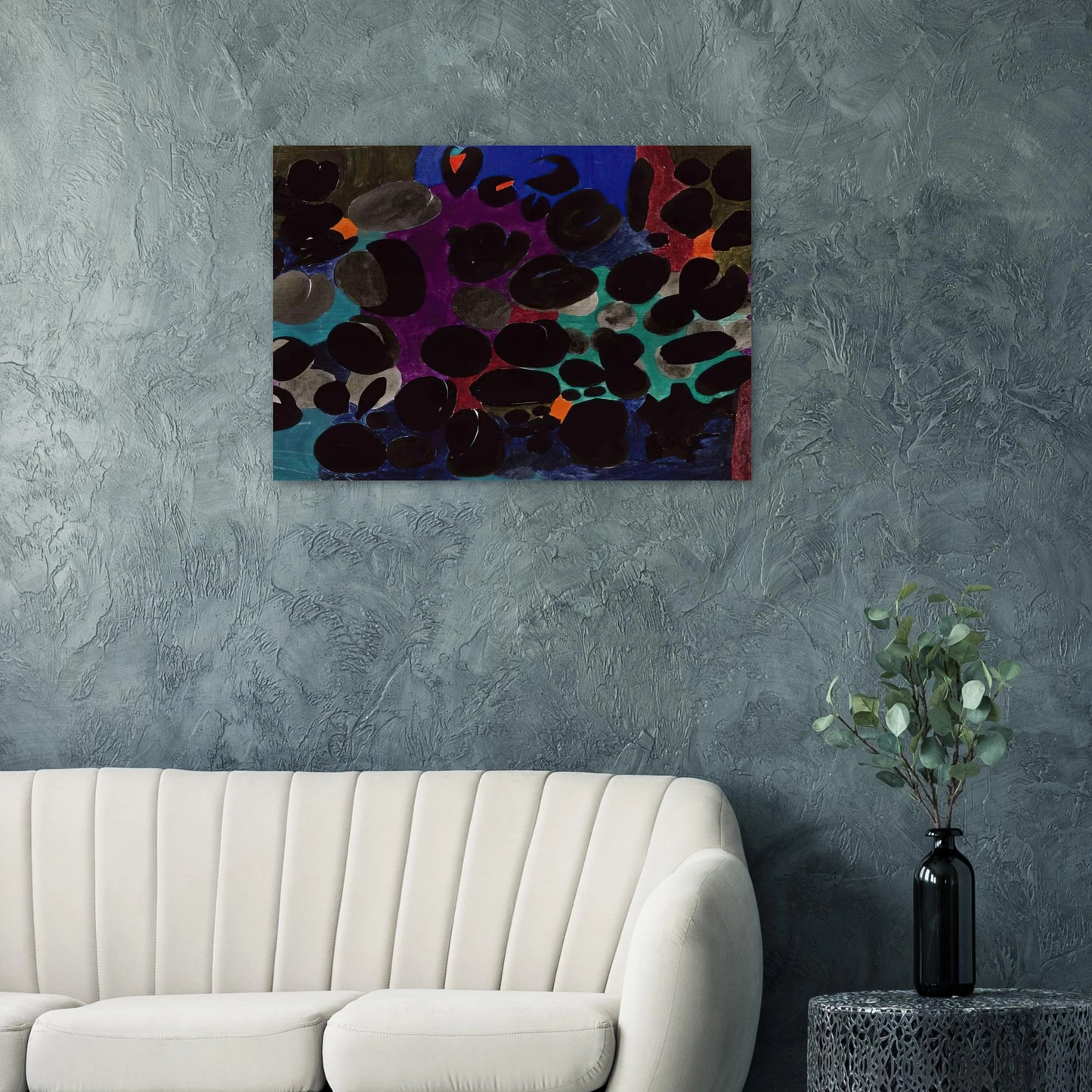 Plumen - Abstract Art - Johannes Itten Brushed Aluminum Print - 70x100 cm / 28x40 inches | Johannes Itten Aluminum Print | Johannes Itten Prints