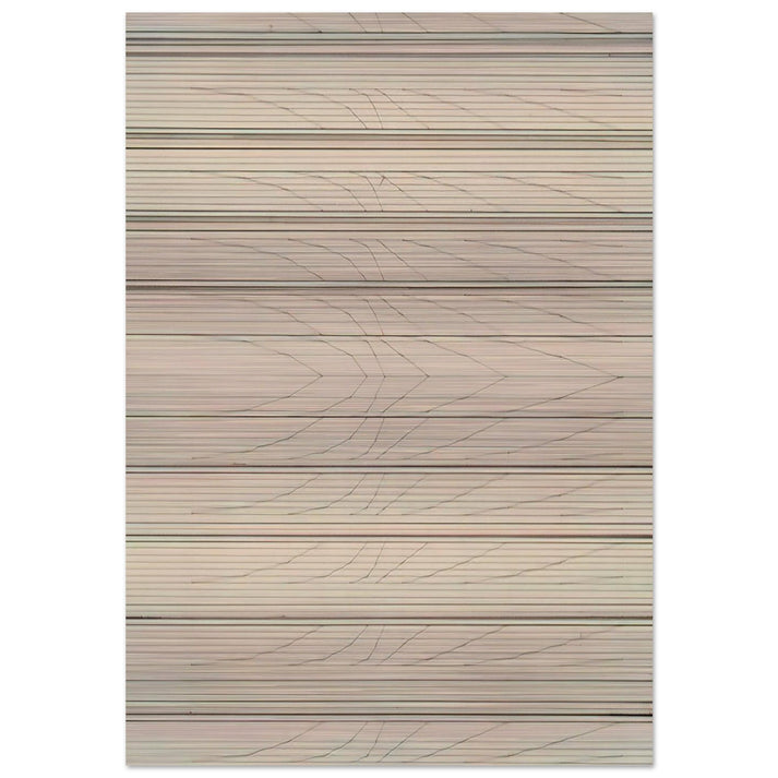 Untitled - 1970 - Nasreen Mohamedi Brushed Aluminum Print - 70x100 cm / 28x40 inches | Nasreen Mohamedi Aluminum Print | Nasreen Mohamedi Prints