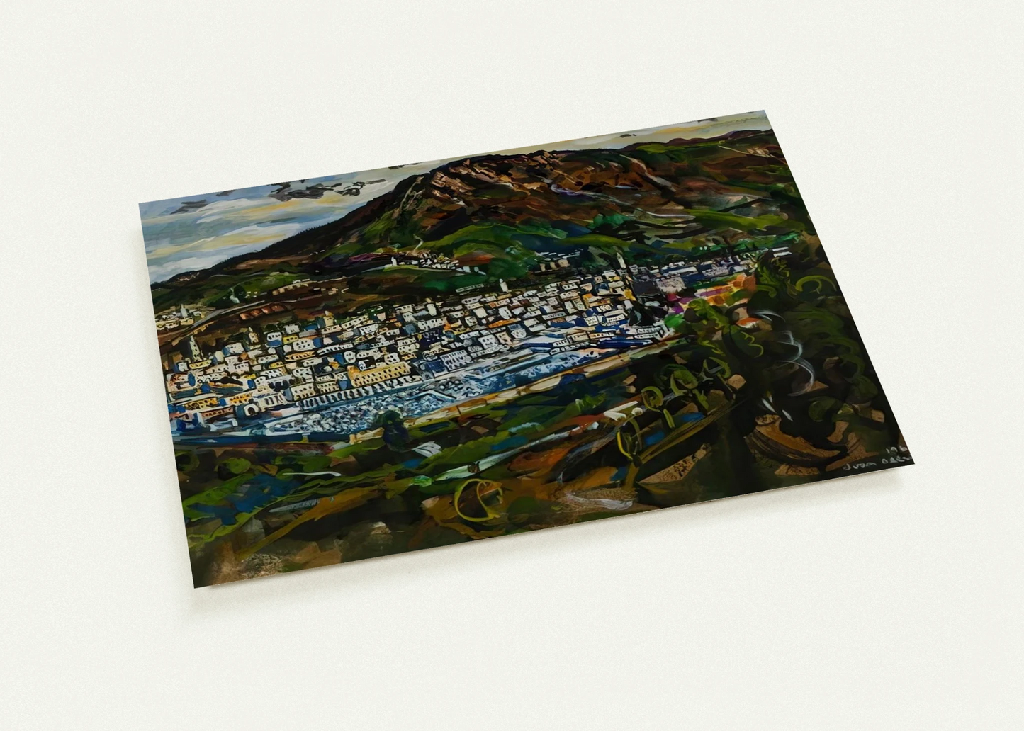 FEZ MOROCCO 1960 By Ivan Albright Pack of 10 Post Cards | Ivan Albright Post Cards | A6 (10.5 x 14.8 cm) - 4.1 x 5.8 inches