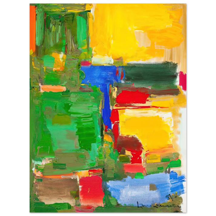 Hans Hofmann - Dew and Dusk 75x100 cm / 30x40inches Fine Art Poster