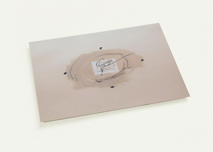 NOCTURN MATINAL 1970 By Antoni Tapies Pack of 10 Post Cards | Antoni Tapies Post Cards | A6 (10.5 x 14.8 cm) - 4.1 x 5.8 inches