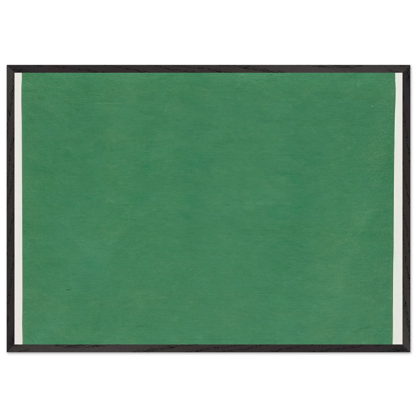 Green - Ellsworth Kelly 70x100 cm / 28x40 inches Framed Art Print – Black Wooden Frame