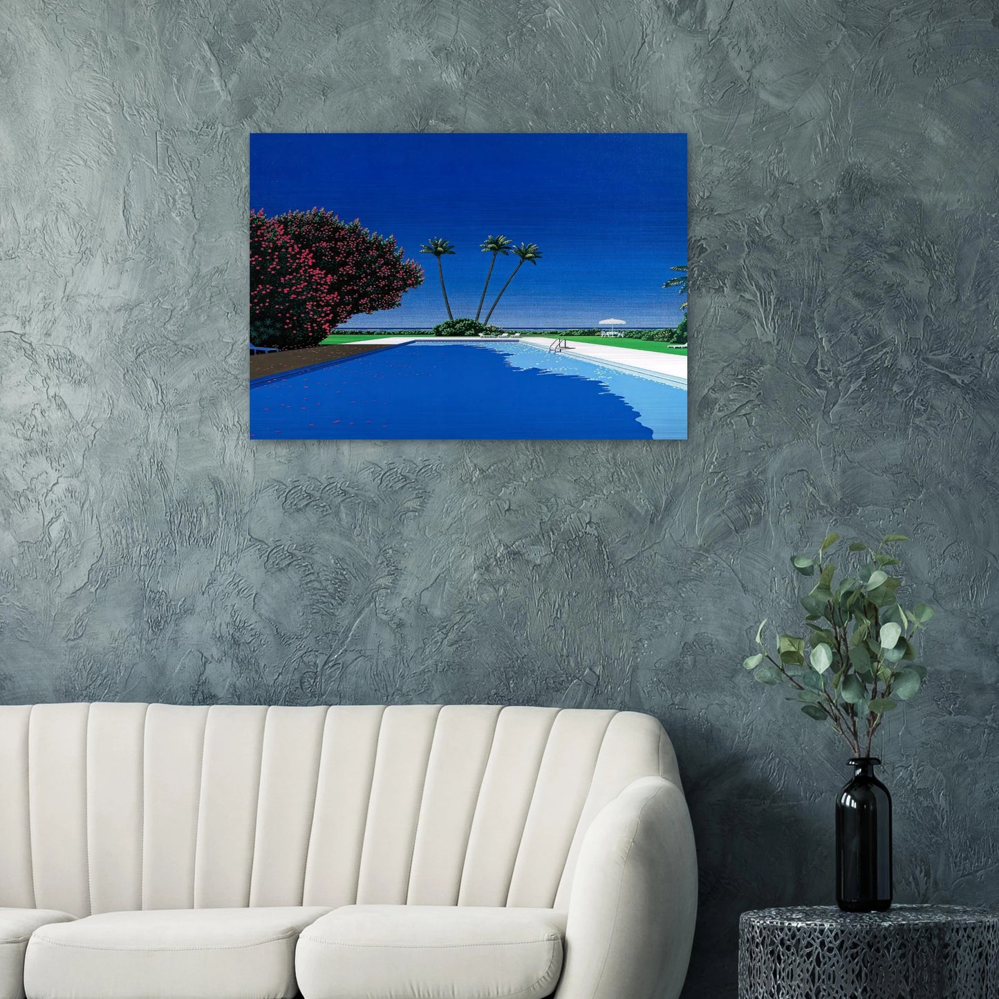 Time Goes By - Hiroshi Nagai Brushed Aluminum Print - 70x100 cm / 28x40 inches | Hiroshi Nagai Aluminum Print | Hiroshi Nagai Prints
