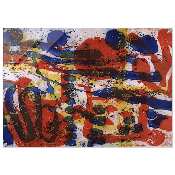 Untitled From The Brushwork Series - 1999 - Patrick Heron Acrylic Print - 70x100 cm / 28x40″ inches | Patrick Heron Wall Art | Patrick Heron Prints