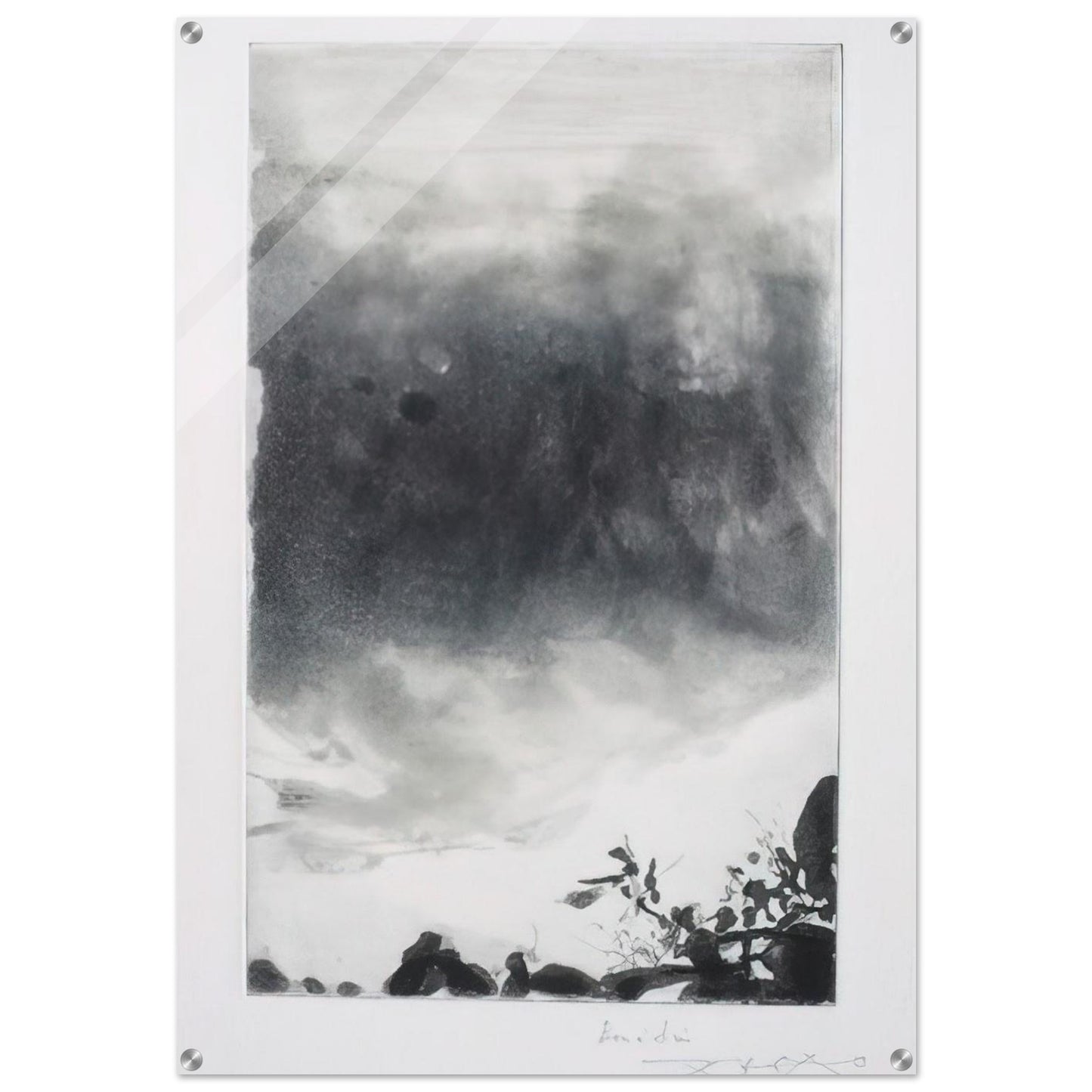 PROUSTIANA 1991 - Zao Wou-Ki Acrylic Print - 70x100 cm / 28x40″ inches