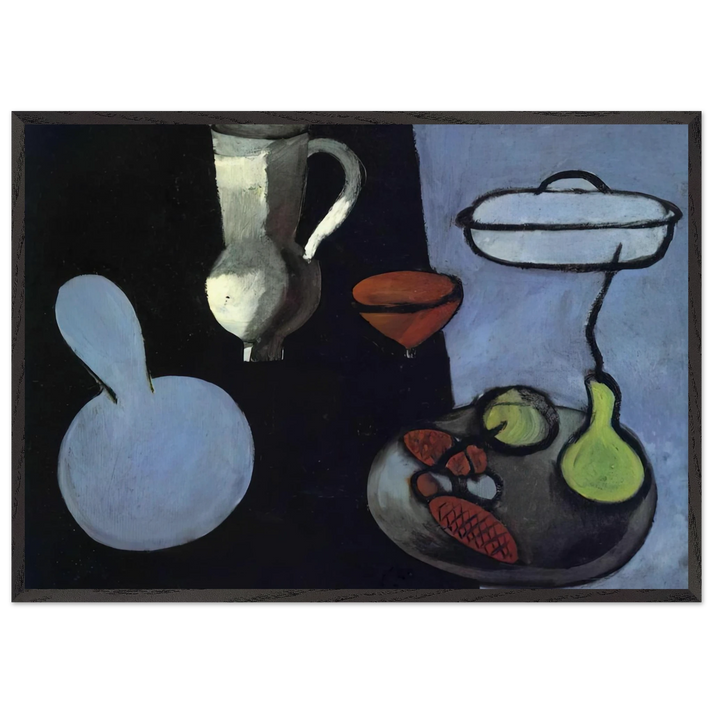 THE GOURDS 1916 - Henri Matisse 70x100 cm / 28x40 inches Framed Art Print – Black Wooden Frame