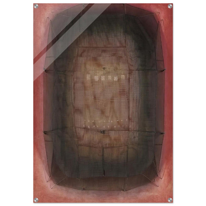 Espejo Púrpura - Art Informel - Manuel Rivera Acrylic Print - 70x100 cm / 28x40″ inches | Manuel Rivera Wall Art | Manuel Rivera Prints