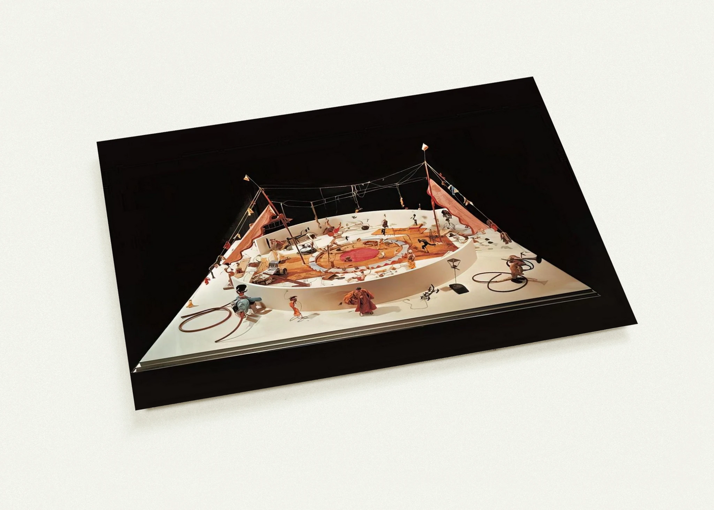 CALDER S CIRCUS 1931 By Alexander Calder Pack of 10 Post Cards | Alexander Calder Post Cards | A6 (10.5 x 14.8 cm) - 4.1 x 5.8 inches