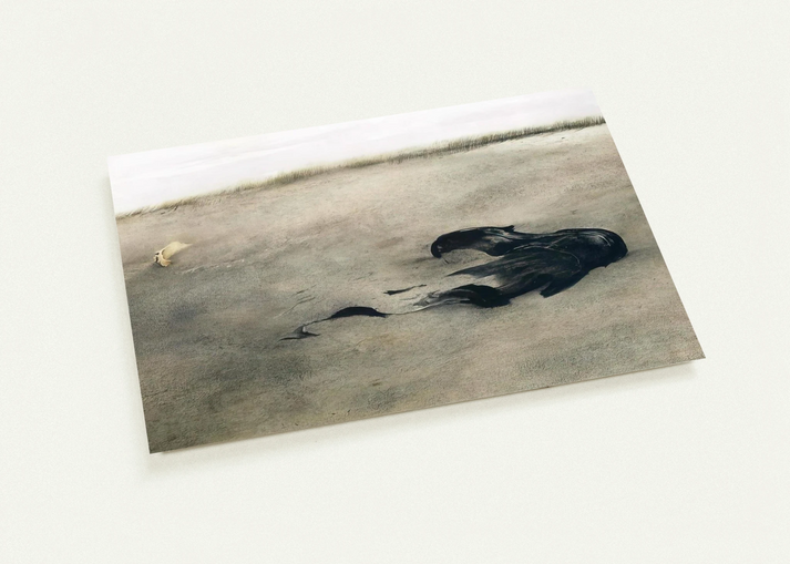 NOT DETECTED 37 By Andrew Wyeth Pack of 10 Post Cards | Andrew Wyeth Post Cards | A6 (10.5 x 14.8 cm) - 4.1 x 5.8 inches