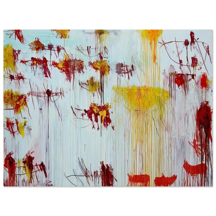 Cy Twombly - Lepanto, Part X 75x100 cm / 30x40inches Fine Art Poster