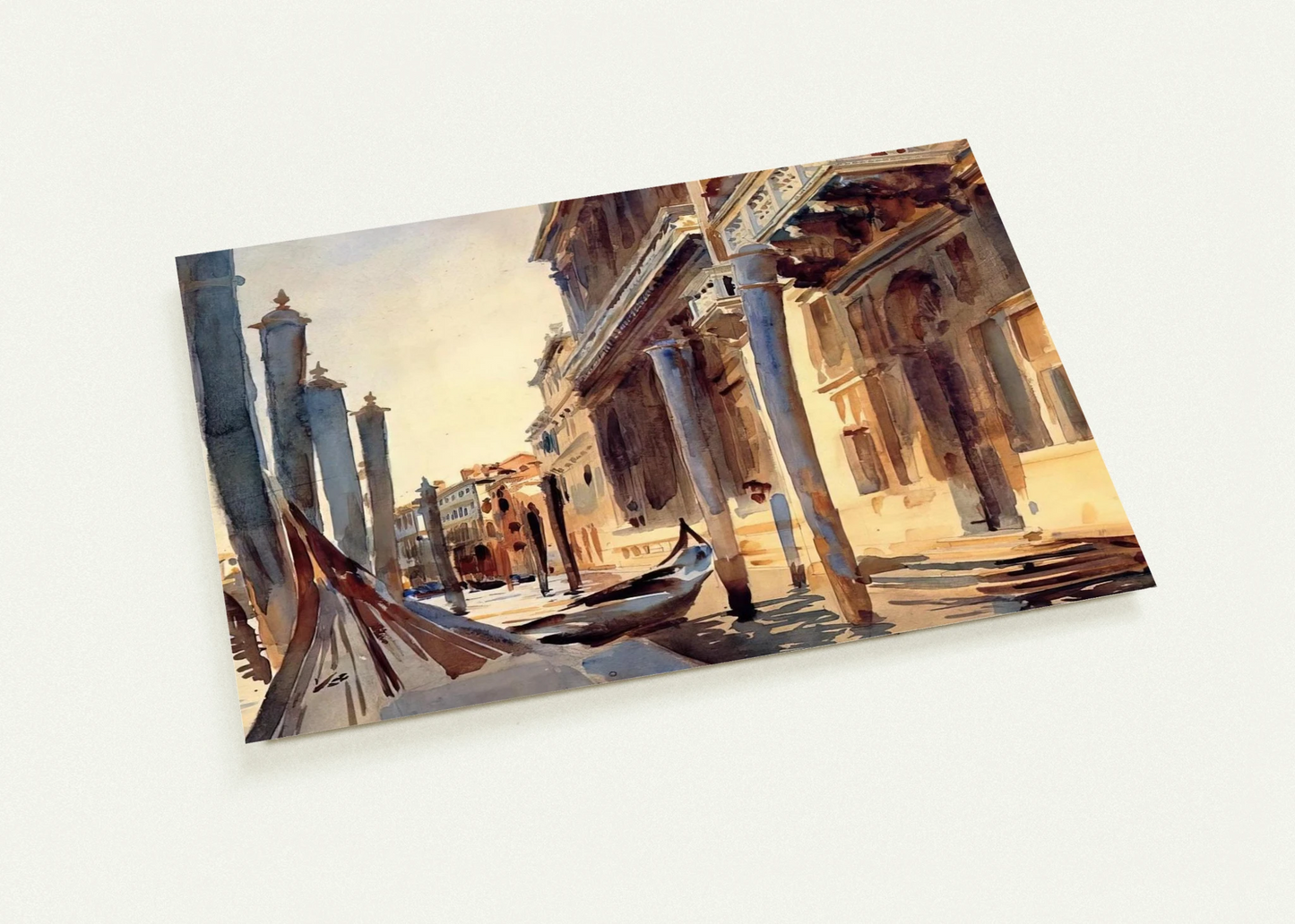 Grand Canal, Venice By John Singer Sargent Pack of 10 Post Cards | John Singer Sargent Post Cards | A6 (10.5 x 14.8 cm) - 4.1 x 5.8 inches