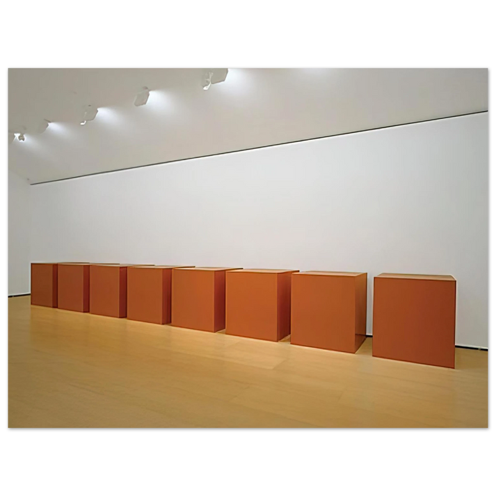 Donald Judd - Untitled - 1971 75x100 cm / 30x40inches Fine Art Poster