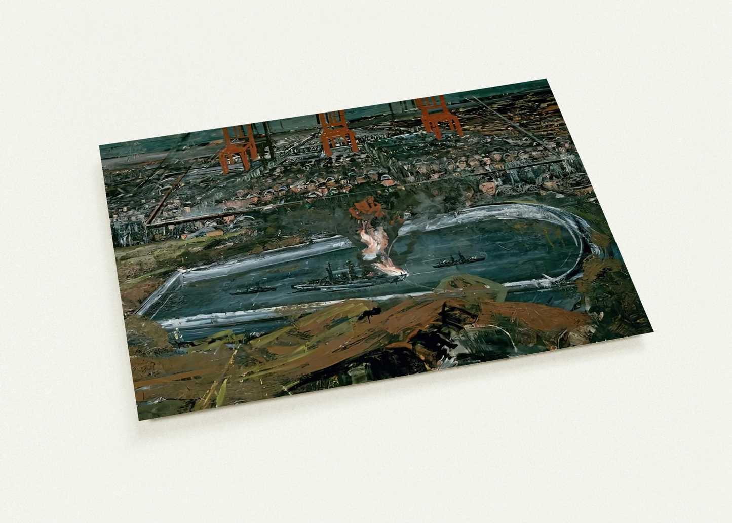 OPERATION SEA LION 1975 By Anselm Kiefer Pack of 10 Post Cards | Anselm Kiefer Post Cards | A6 (10.5 x 14.8 cm) - 4.1 x 5.8 inches