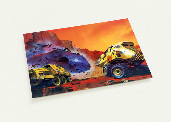 Chris Foss By Chris Foss Pack of 10 Post Cards | Chris Foss Post Cards | A6 (10.5 x 14.8 cm) - 4.1 x 5.8 inches