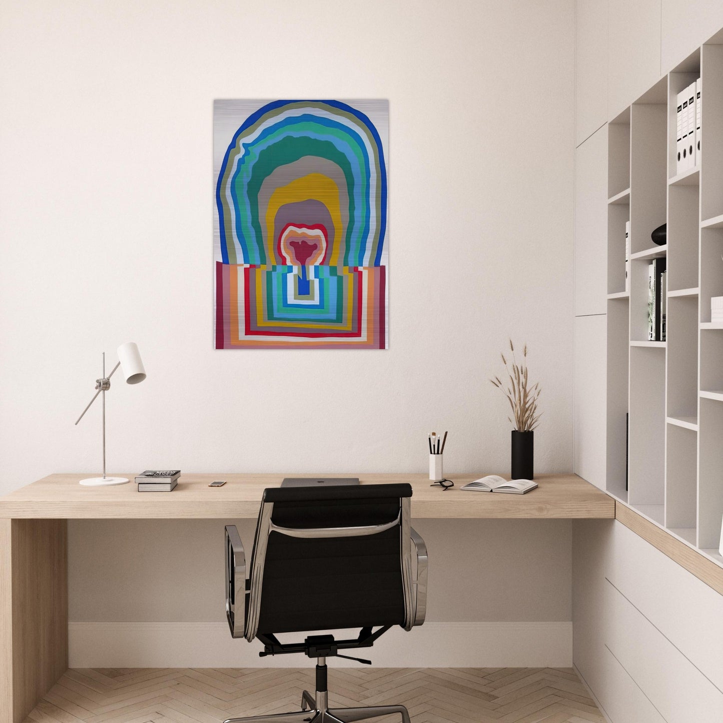 Doppelform - 1971 - Dieter Roth Brushed Aluminum Print - 70x100 cm / 28x40 inches | Dieter Roth Aluminum Print | Dieter Roth Prints