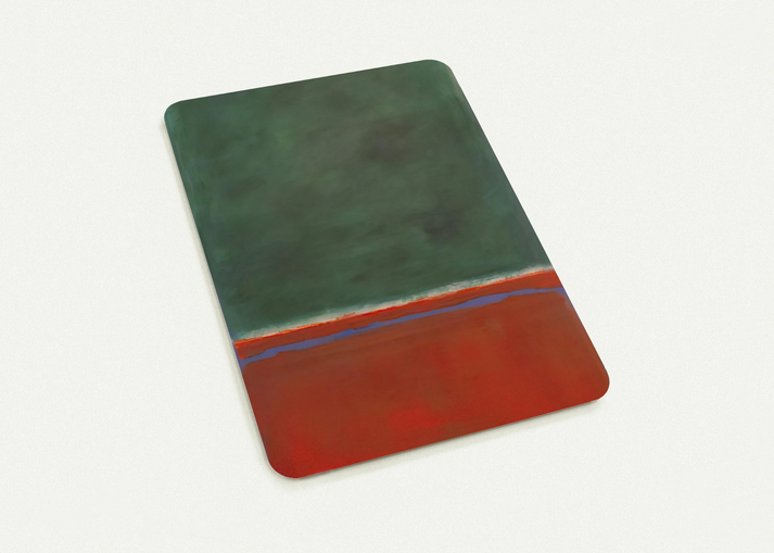 Green and Maroon - 1953 By Mark Rothko Pack of 10 Post Cards | Mark Rothko Post Cards | A6 (10.5 x 14.8 cm) - 4.1 x 5.8 inches