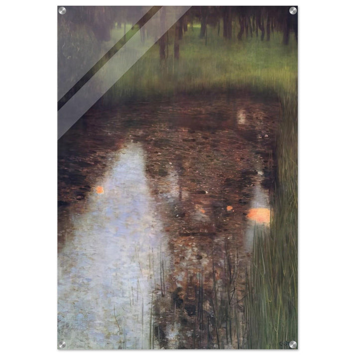THE SWAMP 1900 - Gustav Klimt Acrylic Print - 70x100 cm / 28x40″ inches
