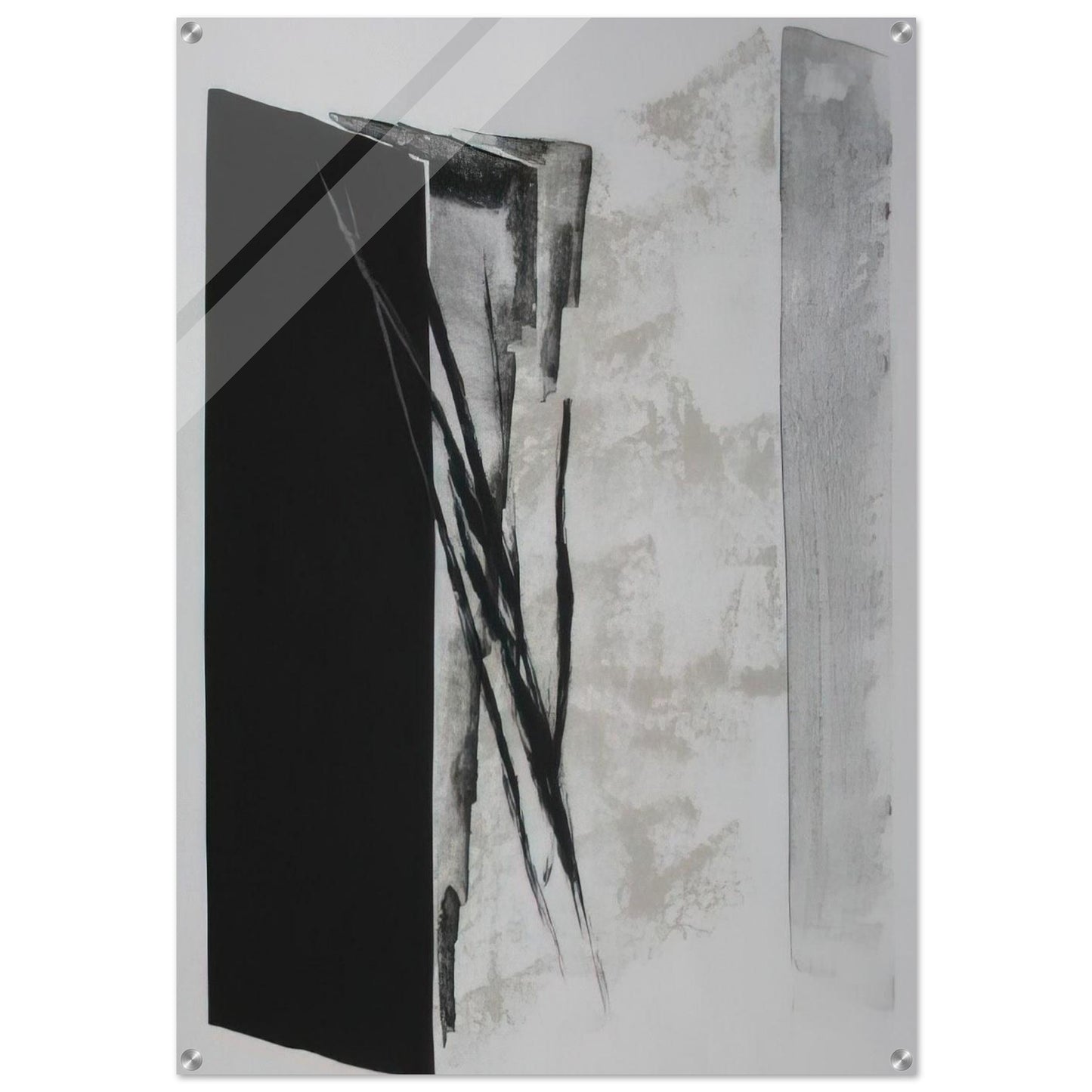 Kasanari - Abstract Expressionism - Toko Shinoda Acrylic Print - 70x100 cm / 28x40″ inches | Toko Shinoda Wall Art | Toko Shinoda Prints