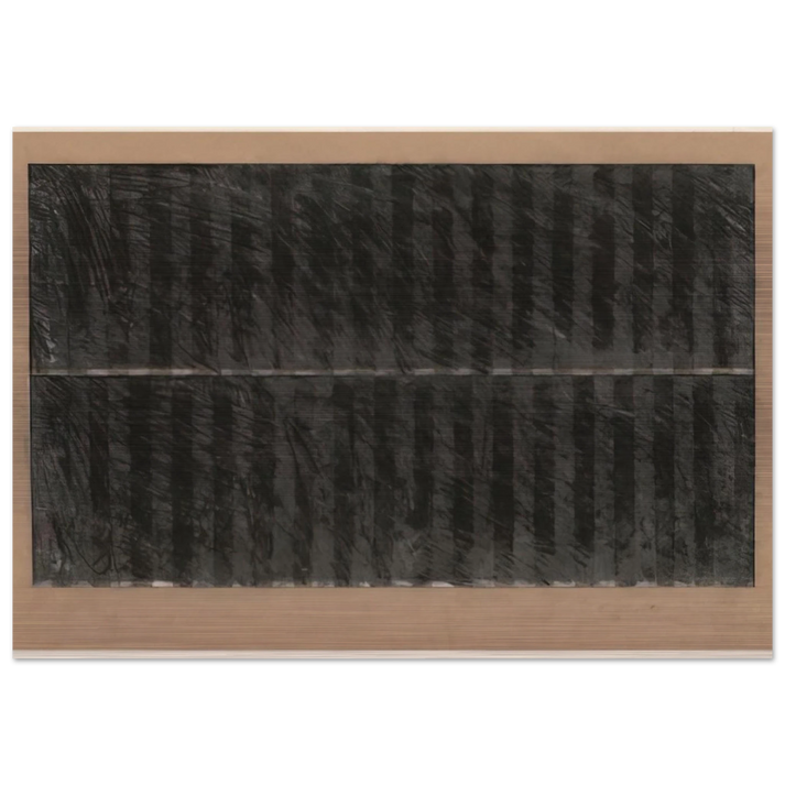 Untitled - 1965 - Brice Marden Brushed Aluminum Print - 70x100 cm / 28x40 inches | Brice Marden Aluminum Print | Brice Marden Prints