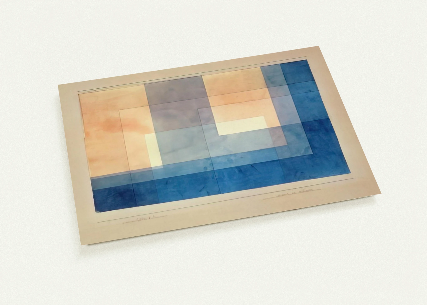 HOUSE ON THE WATER 1930 By Paul Klee Pack of 10 Post Cards | Paul Klee Post Cards | A6 (10.5 x 14.8 cm) - 4.1 x 5.8 inches