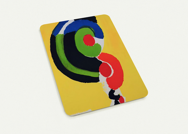 COMPOSITION FOR XXE SIECLE By Sonia Delaunay Pack of 10 Post Cards | Sonia Delaunay Post Cards | A6 (10.5 x 14.8 cm) - 4.1 x 5.8 inches