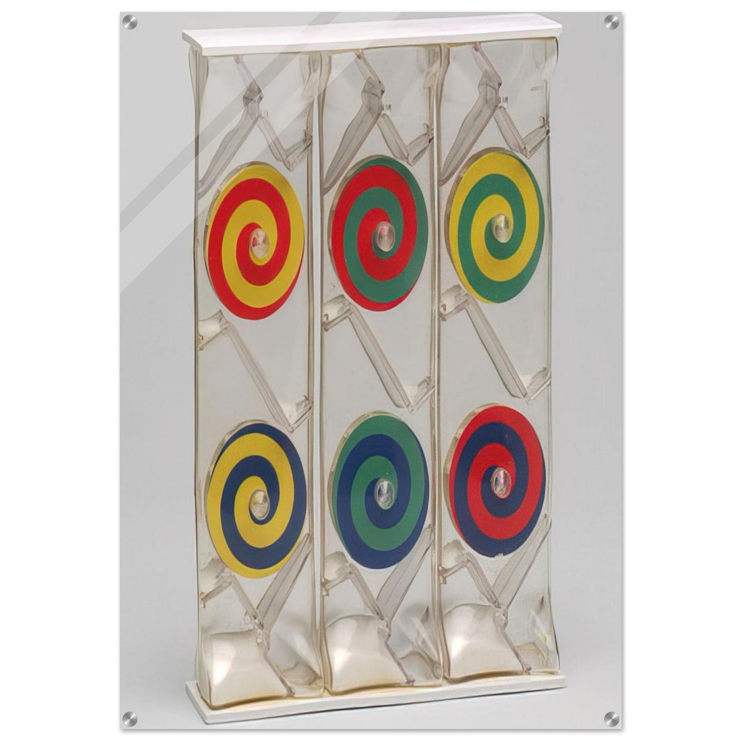Girondella Kinetic Object - 1965 - Bruno Munari Acrylic Print - 70x100 cm / 28x40″ inches | Bruno Munari Wall Art | Bruno Munari Prints