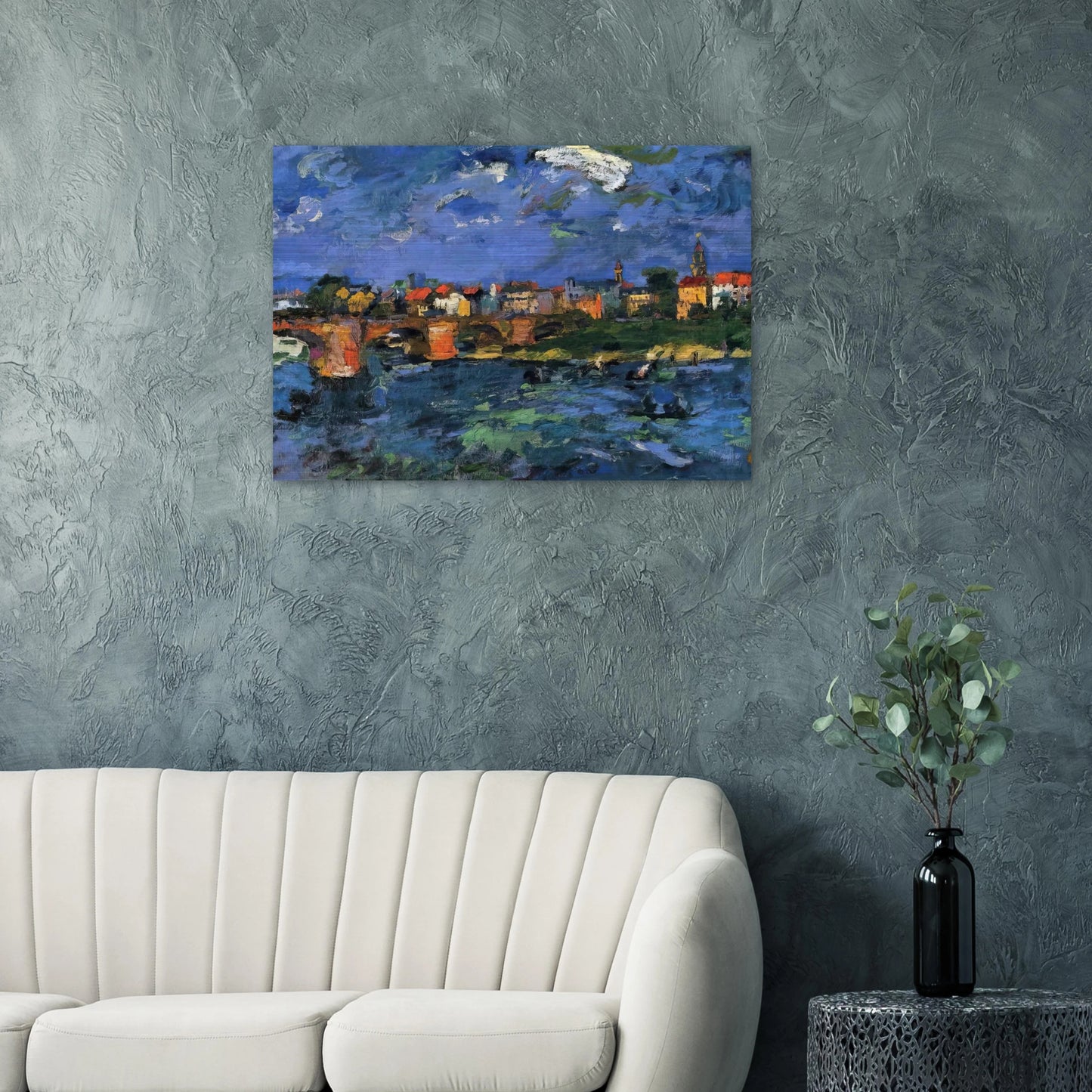 NOT_DETECTED_235875 - OSKAR KOKOSCHKA Brushed Aluminum Print - 70x100 cm / 28x40 inches | OSKAR KOKOSCHKA Aluminum Print | OSKAR KOKOSCHKA Prints