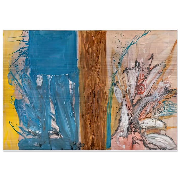 The Façade, 1954- - Helen Frankenthaler Brushed Aluminum Print - 70x100 cm / 28x40 inches | Helen Frankenthaler Aluminum Print | Helen Frankenthaler Prints