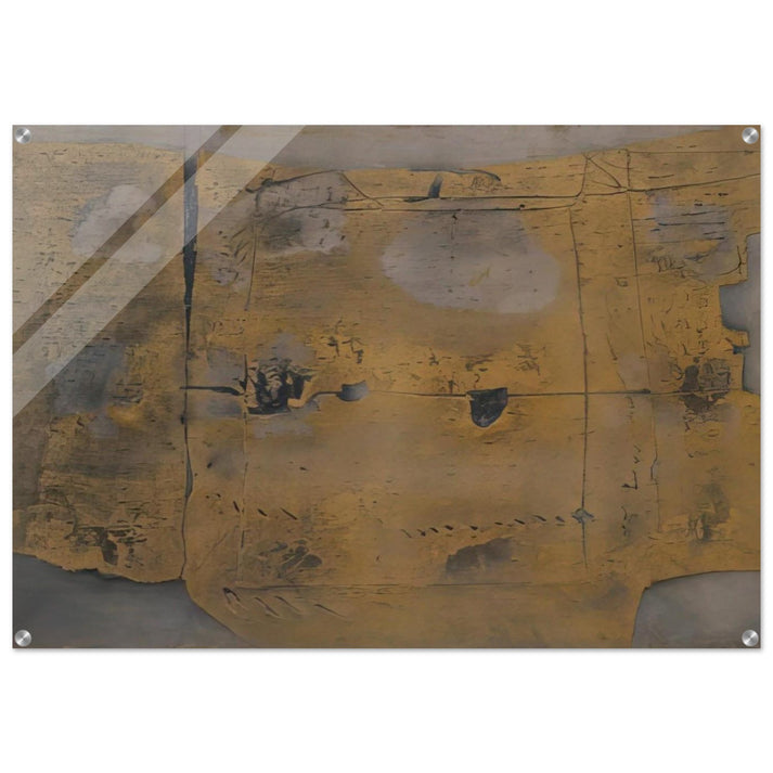 GREAT PAINTING 1958 - Antoni Tapies Acrylic Print - 70x100 cm / 28x40″ inches