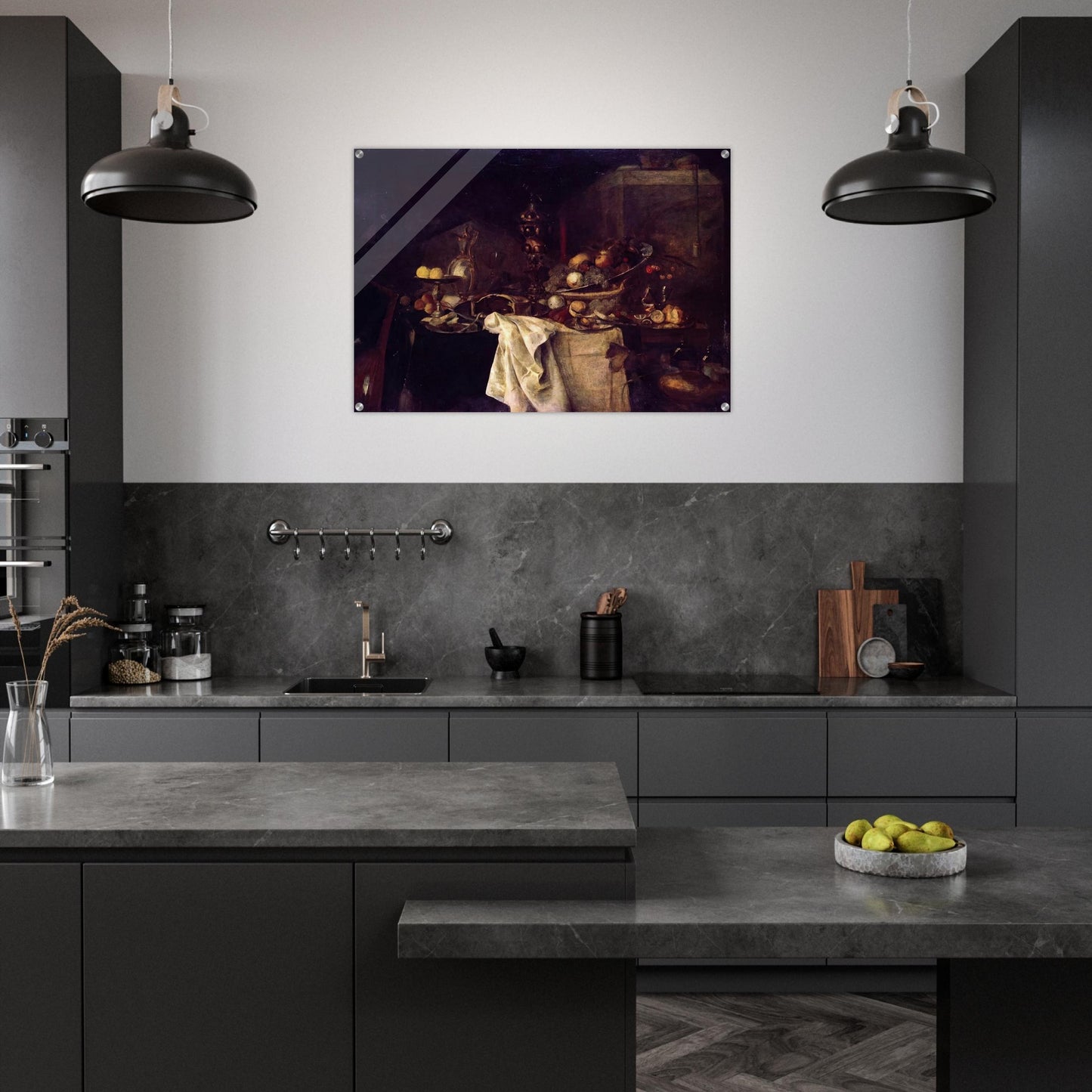 LA DESERTE AFTER JAN DAVIDSZ DE HEEM 1893 - Henri Matisse Acrylic Print - 70x100 cm / 28x40″ inches