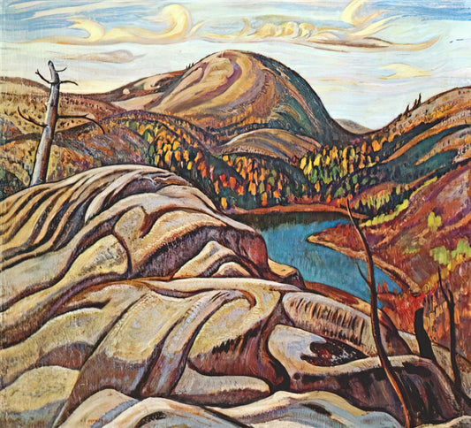 A.Y. Jackson Artwork: The Visionary Landscapes of a Canadian Icon - Nellie Lake - 1933 by A.Y. Jackson