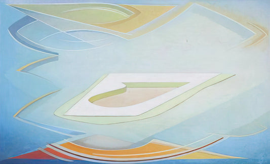 Above Lake Superior by Lawren Harris: A Masterpiece of Canadian Modernism - Intimations - 1943 by Lawren Harris