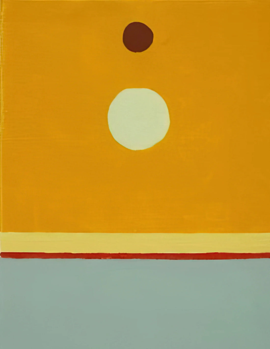 Adnan Painter: The Lyrical Abstractionist Bridging East and West - Untitled - 2014 by Etel Adnan