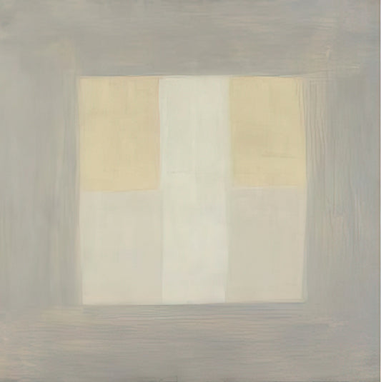 Agnes Martin Grid Paintings: The Sublime Geometry of Silence - Desert Rain by Agnes Martin