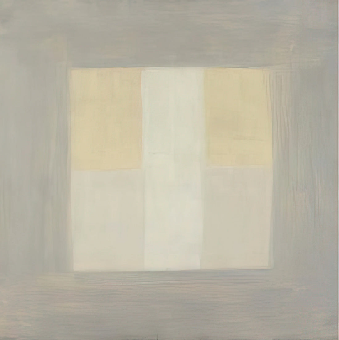 Agnes Martin Reproductions: The Quiet Power of Minimalist Masterpieces - Desert Rain by Agnes Martin