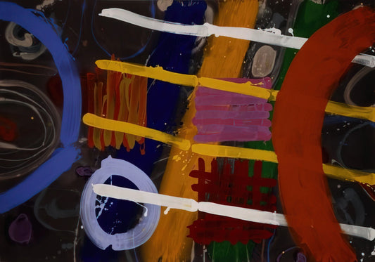 Albert Irvin Framed Art Print: A Guide to Collecting the British Abstract Master - Buchanan - 1987 by Albert Irvin