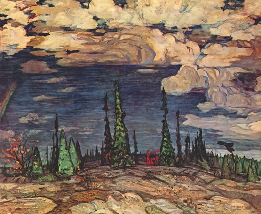 Alexander Young Jackson Paintings: The Visionary Brush of Canada's Group of Seven - Terre Sauvage - 1913 by A.Y. Jackson