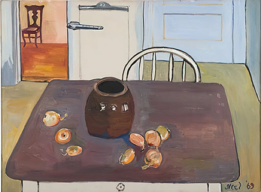 Alice Neel Lithograph: A Collector's Guide to the Artist's Graphic Work - Still Life Spring Lake by Alice Neel
