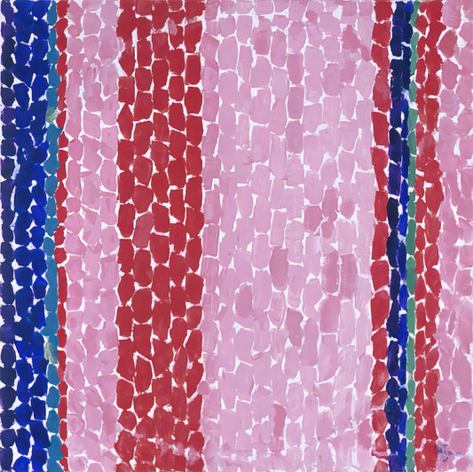 Alma Woodsey Thomas: The Pioneering Abstract Expressionist Who Transformed American Art - A GLIMPSE OF MARS 1969 by Alma Woodsey Thomas